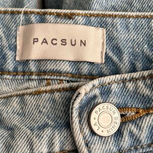 PacSun Light Blue Wide Leg Jeans